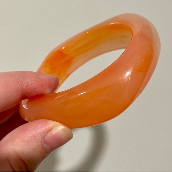 Saege Arancia Orange Bangle Bracelet NEW - Picture 3 of 5